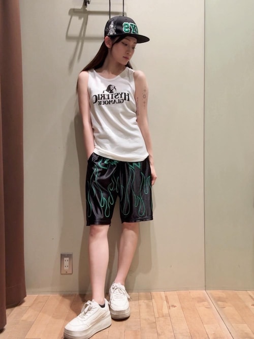 HYSTERIC GLAMOUR（ヒステリックグラマー） ハーフパンツ パンツ FIRE