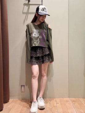  Nanakoさん（レディース・158cm）の夏コーディネート