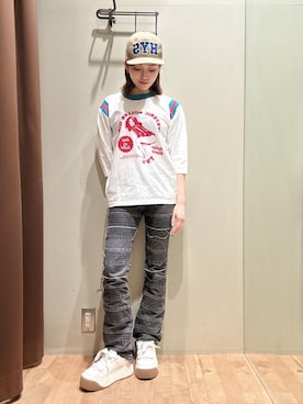  Nanakoさん（レディース・158cm）の夏コーディネート