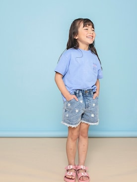 「アイテム（サンダル）」を使った、F.O.OnlineStoreさん（キッズ・110cm）の春コーディネート