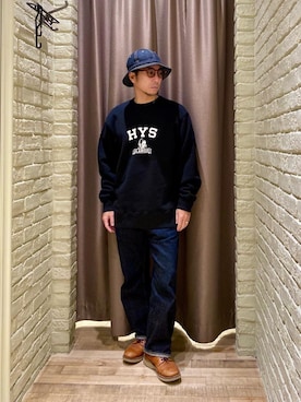 HAMAさん（メンズ・163cm）の冬コーディネート