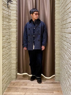 HAMAさん（メンズ・163cm）の冬コーディネート