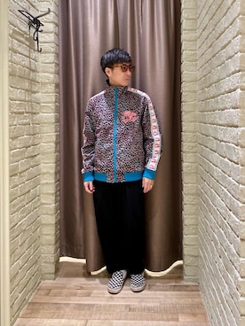 「HYSTERIC GLAMOUR（ヒステリックグラマー）のアイテム（ブルゾン）」を使った、HAMAさん（メンズ・163cm）の春コーディネート