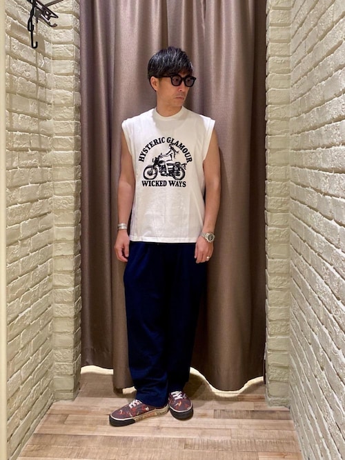HYSTERIC GLAMOUR キャミソール UNDERGROUND ノースリーブT