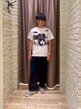 「HYSTERIC GLAMOUR」｜HAMAさん（メンズ・163cm）の夏コーディネート