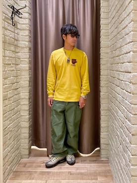 「HYSTERIC GLAMOUR（ヒステリックグラマー）のアイテム」を使った、HAMAさん（メンズ・163cm）の秋コーディネート
