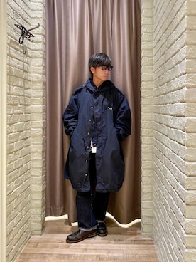 「セットアップ‎」｜HAMAさん（メンズ・163cm）の秋コーディネート