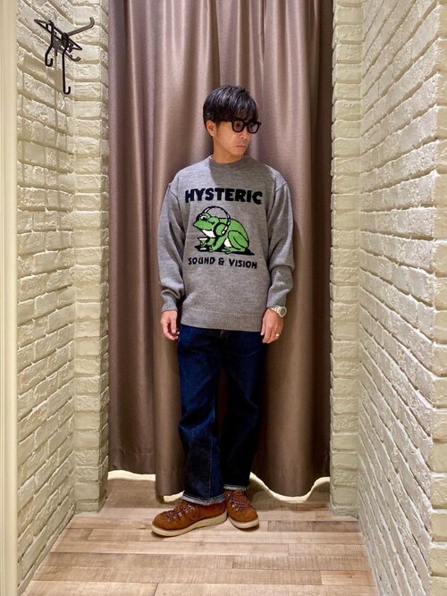 DIGGY編込 セーター（ニット/セーター）｜HYSTERIC GLAMOUR