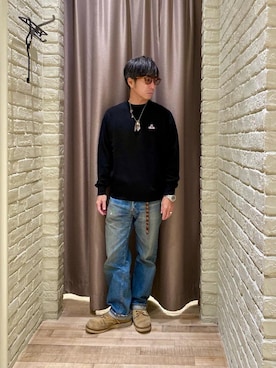 「HYSTERIC GLAMOUR（ヒステリックグラマー）のアイテム」を使った、HAMAさん（メンズ・163cm）の秋コーディネート