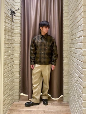 「アイテム（その他アウター）」を使った、HAMAさん（メンズ・163cm）の秋コーディネート