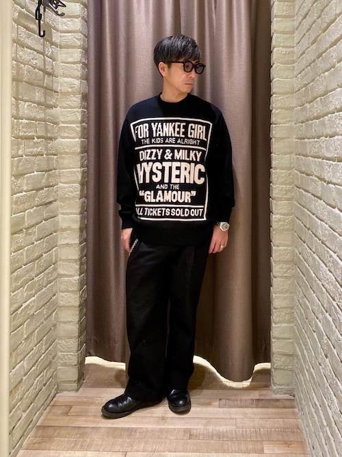 DIZZY & MILKY編込 セーター（ニット/セーター）｜HYSTERIC GLAMOUR 