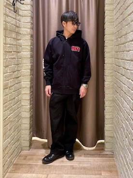 HAMAさん（メンズ・163cm）の冬コーディネート