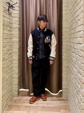 HAMAさん（メンズ・163cm）の冬コーディネート