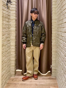 HAMAさん（メンズ・163cm）の春コーディネート