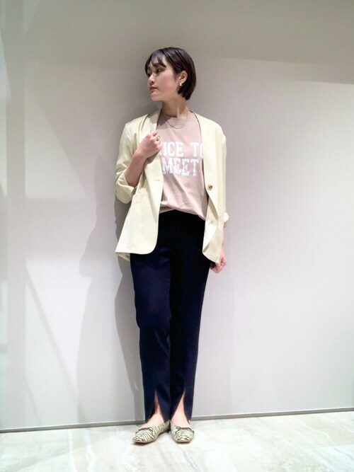 セール】フィブリルサテンカーデジャケット（テーラードジャケット