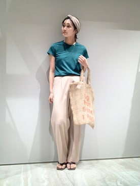 「LAROUTE」｜スズキさん（レディース・167cm）の春コーディネート
