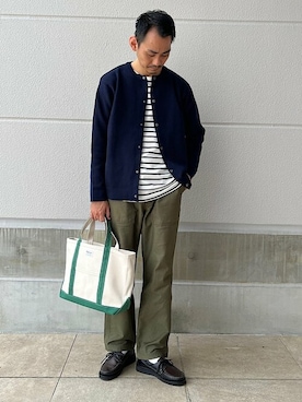 遠藤さん(メンズ・175cm)の秋コーディネート