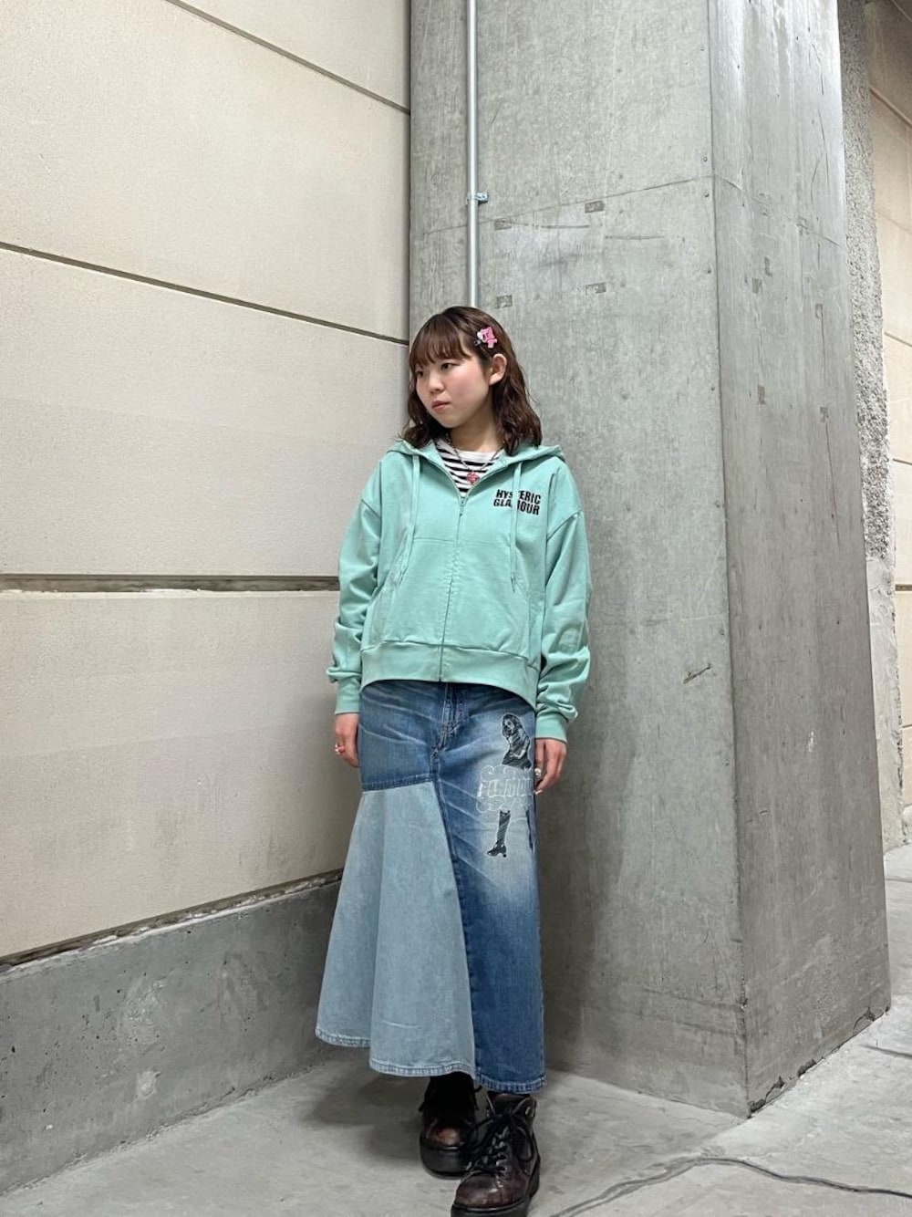 BONS TO LOSE ワイドパーカー