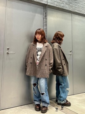 nanahoさん(レディース・149cm)の冬コーディネート