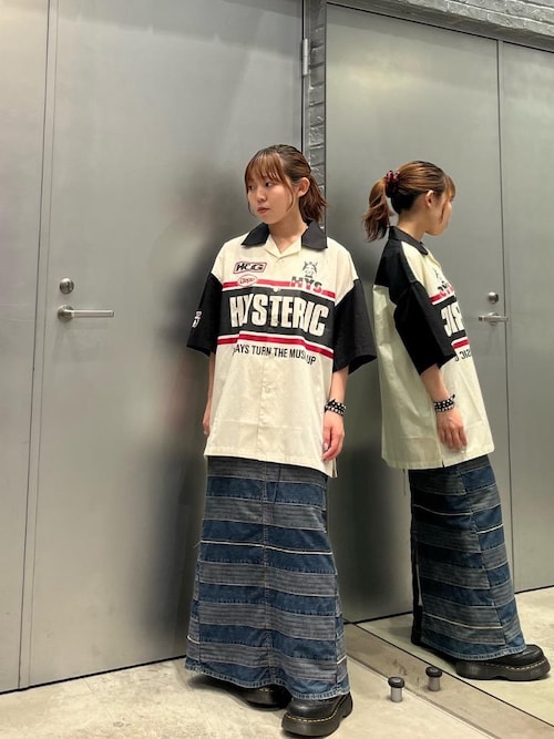 HYSTERIC レーシングシャツ（シャツ/ブラウス）｜HYSTERIC