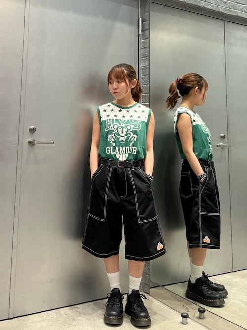 FIRE BEAR COLLEGE ノースリーブ（タンクトップ）｜HYSTERIC GLAMOUR