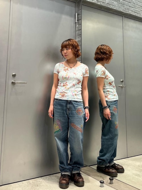 HYSTERIC GLAMOUR ニータックテーパードデニム HYSTERIC GLAMOUR ニータックテーパードデニム HYSTERIC GLAMOUR