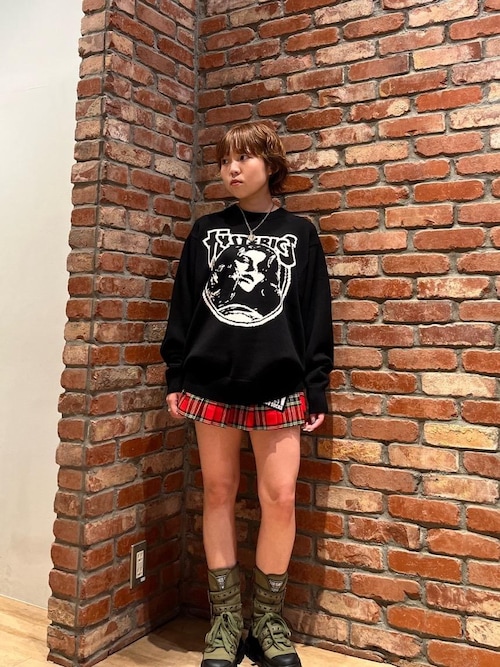 HYSTERIC GLAMOUR コンバットシューズ HYSTERIC GLAMOUR スニーカー EYELET BELT コンバットスニーカー