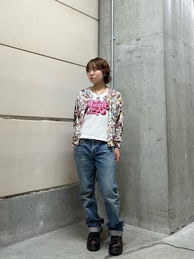 「HYSTERIC GLAMOUR（ヒステリックグラマー）のアイテム」を使った、nanahoさん（レディース・149cm）の秋コーディネート