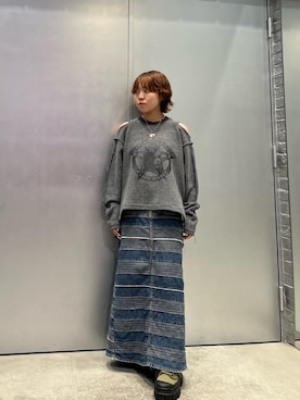 「HYSTERIC GLAMOUR（ヒステリックグラマー）のアイテム」を使った、nanahoさん（レディース・149cm）の秋コーディネート