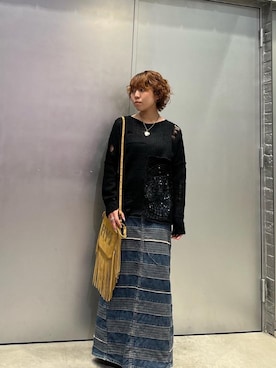 「HYSTERIC GLAMOUR（ヒステリックグラマー）のアイテム」を使った、nanahoさん（レディース・149cm）の秋コーディネート