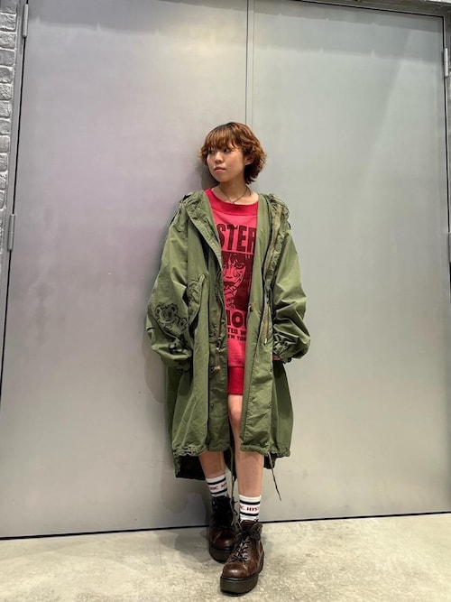 HYSTERIC GLAMOUR  CIRCLE GIRL　春秋コート HYSTERIC GLAMOUR CIRCLE GIRL 春秋コート HYSTERIC GLAMOUR