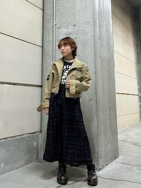 nanahoさん（レディース・149cm）の冬コーディネート