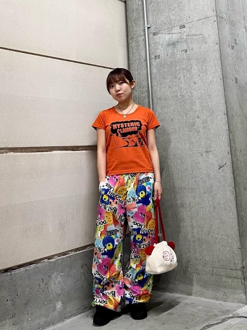 RED EYE PANDA 巾着ポーチ（ポーチ）｜HYSTERIC GLAMOUR（ヒステリック