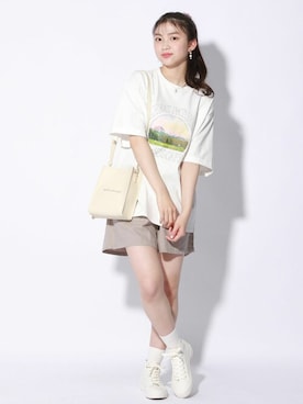 「repipi armario（レピピ アルマリオ）のアイテム」を使った、repipi_armarioさん（キッズ・156cm）の春コーディネート