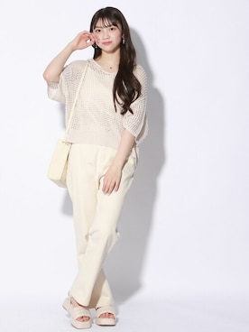 「repipi armario（レピピ アルマリオ）のアイテム」を使った、repipi_armarioさん（キッズ・156cm）の春コーディネート