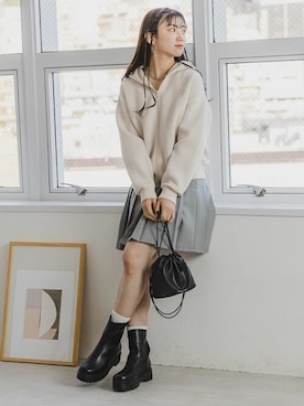 repipi_armarioさん（レディース・158cm）の冬コーディネート