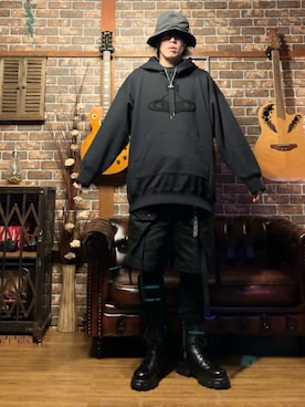 「wizzard」｜Re:birthさん（メンズ・175cm）の冬コーディネート