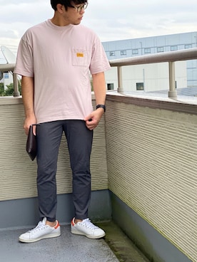 「Fitbit（フィットビット）のアイテム」を使った、Sさん（メンズ・165cm）の秋コーディネート