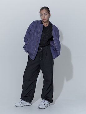 「ROGER AND RAW（ロジャーアンドロウ）のアイテム」を使った、ROGER AND RAW STAFFさん（レディース・160cm）の秋コーディネート