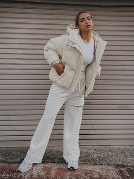 「ROGER AND RAW（ロジャーアンドロウ）のアイテム」を使った、ROGER AND RAW STAFFさん（レディース・160cm）の秋コーディネート