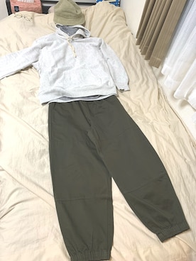 「UNION（ユニオン）のアイテム（帽子）」を使った、だいじーさん（メンズ・162cm）の冬コーディネート