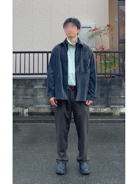 「Blundstone（ブランドストーン）のアイテム」を使った、やまね(社会人コーデ)さん（メンズ・170cm）の冬コーディネート