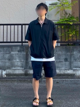 「MARGARET HOWELL（マーガレットハウエル）のアイテム」を使った、やまね(社会人コーデ)さん（メンズ・170cm）の夏コーディネート