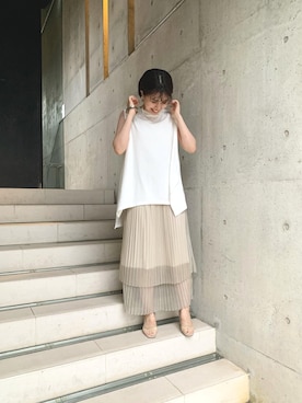 「セポ」｜ito  nanaseさん（レディース・161cm）の夏コーディネート