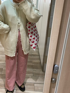 「ニット/セーター」｜shioriさん（レディース・160cm）の冬コーディネート