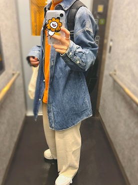 「antiqua」｜「アイテム（ジャケット/アウター）」を使った、Naoさん（レディース・165cm）の秋コーディネート