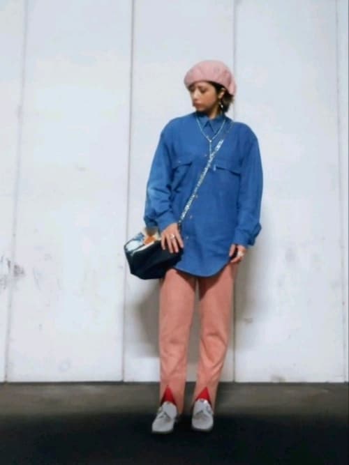 パンツ COMFY SLIM TAPERED PANTS Ameri（アメリ）の「COMFY SLIM TAPERED PANTS（その他パンツ