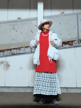 「アイテム（ワンピース/ドレス）」を使った、yumi☆さん（レディース・159cm・40代）の冬コーディネート