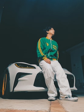 「VANS（バンズ）のアイテム」を使った、おまめくんさん（メンズ・171cm）の春コーディネート