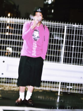 「STUSSY（ステューシー）のアイテム」を使った、おまめくんさん（メンズ・171cm）の秋コーディネート